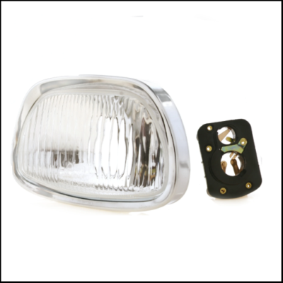 Farol frontal ELMA trapezoidal para Vespa