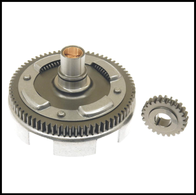 Kit caixa transmissão/relação cremalheira de embraiagem para Vespa