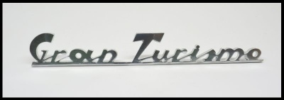 Legenda "Gran Turismo" traseira para Vespa