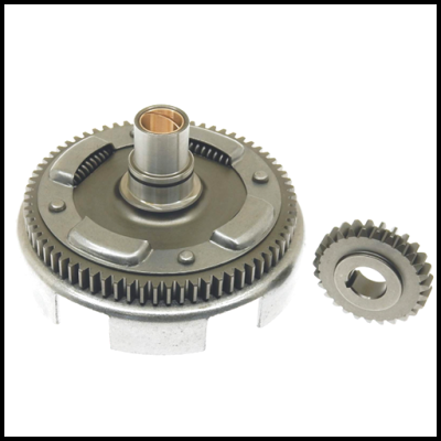 Kit caixa transmissão/relação cremalheira de embraiagem para Vespa