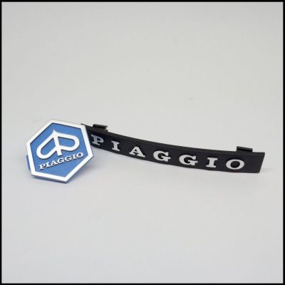 Kit de emblema + legenda para Vespa