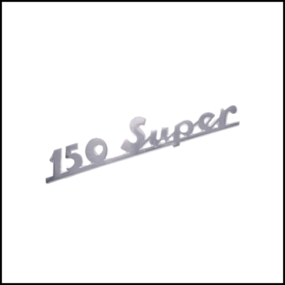 Legenda "150 super" traseira para Vespa