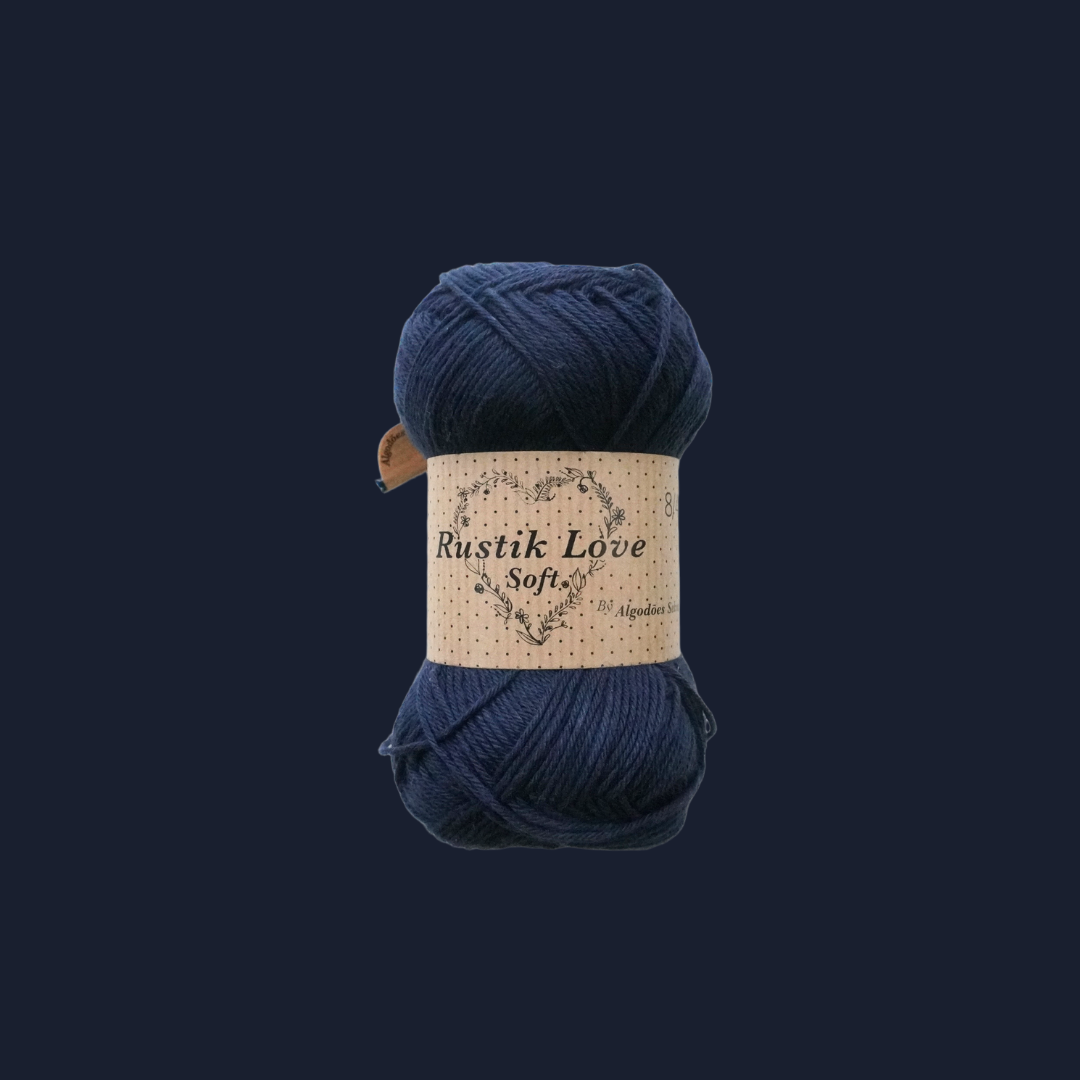 Selva- Fio Rustik Love 50gr Navy