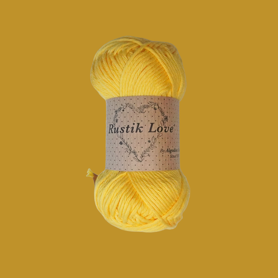 Selva- Fio Rustik 8/8 50gr Lemon