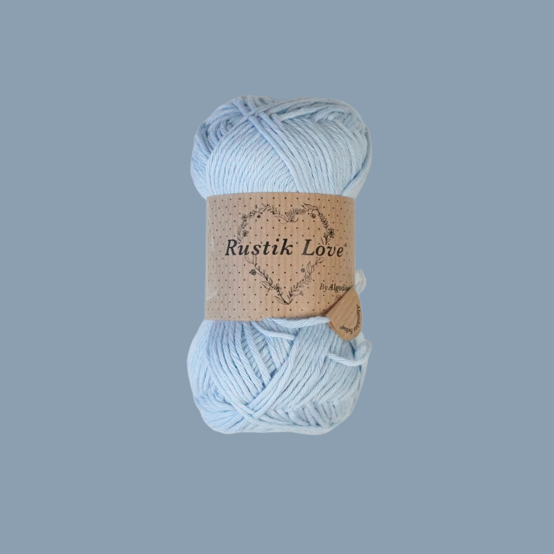 Selva- Fio Rustik 8/8 50gr Baby Blue