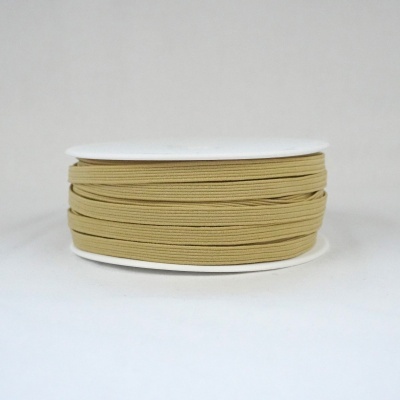 FG - Elástico Achatado 5mm Bege