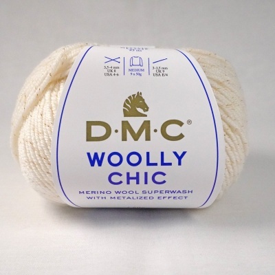 DMC- Woolly Chic Branco 50gr