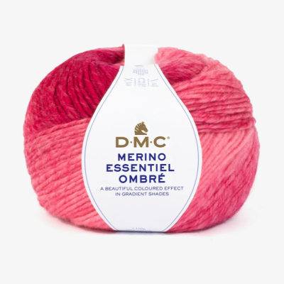DMC- Merino Essencial Ombre Rosa 150gr