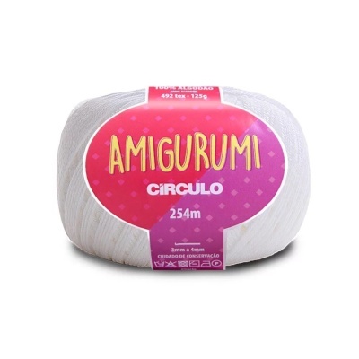 Circulo- Fio Amigurumi 125gr Cor 8001