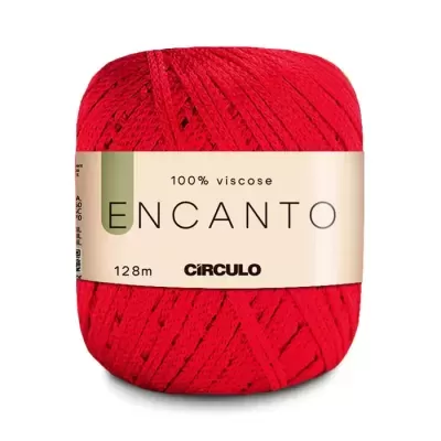 Fio Encanto Carmim Cor 3528 100gr