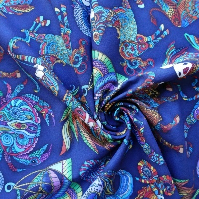 Tecido Desenhos Zodiaco 110cm