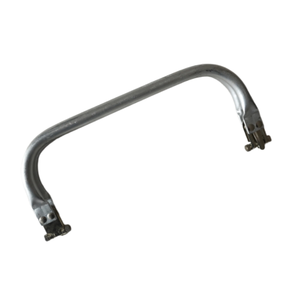 Fecho Tubular Prata 20cm