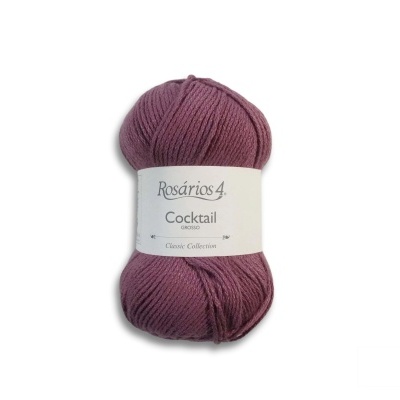 Rosários 4- Cocktail Grosso Cor Malva