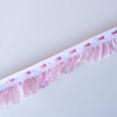 FG-Passe fita c/folho Rosa 30mm