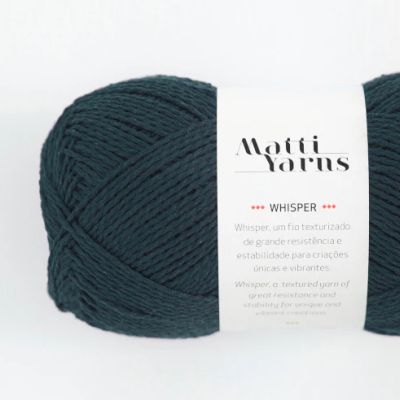 Matti Yarns- Fio Whisper 200gr Cor Cinza