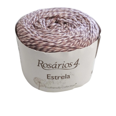 Rosários 4- Estrela Cor Bege