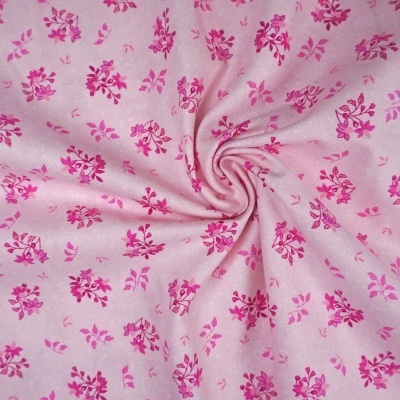 Tecido Makower Memories Bunfold Flor Pequena 110cm