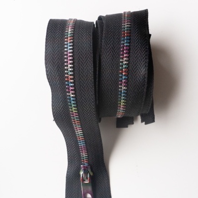 Fecho de 70cm malha 5 colorido