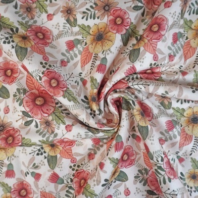 Tecido Fuxicos Floral Grande Alegria 150cm