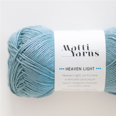 Matti Yarns- Fio Heaven Light 50gr Cor 9003