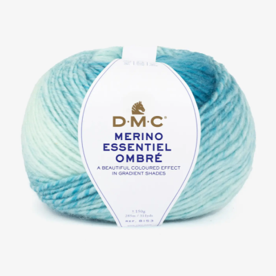 DMC- Merino Essencial Ombre Turquesa 150gr