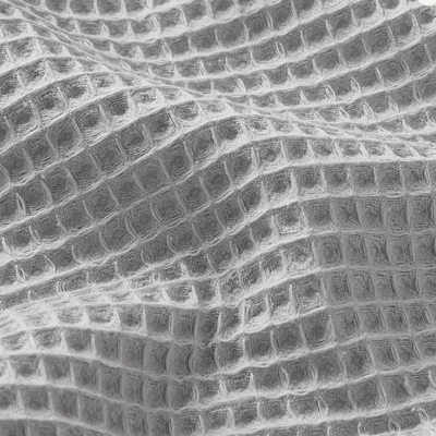 Tecido Waffle Cinzento Claro 148 Cm