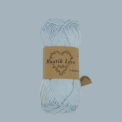Selva- Fio Rustik Love 50gr Baby Blue