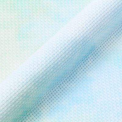 DMC- Quadrilé Impresso Flores Verde