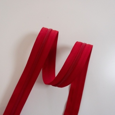 Fecho malha 5 - cor 0548 Vermelho