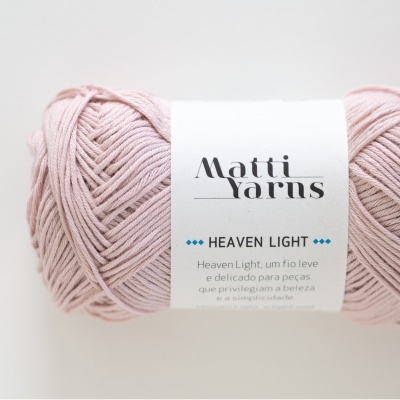 Matti Yarns- Fio Heaven Light 50gr Cor Rosa