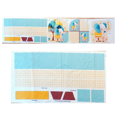 Painel Mochila e naninha Elefante