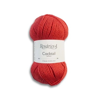 Rosários 4- Cocktail Grosso Cor Vermelho