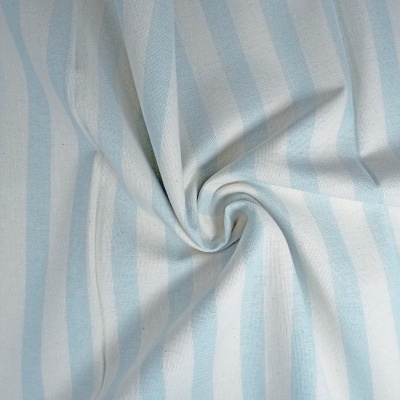 Linho Alentejano Risca Larga Azul Claro 280cm