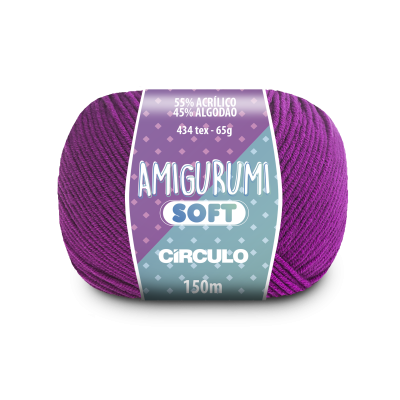 Circulo- Fio Amigurumi Soft 65gr Cor 6614