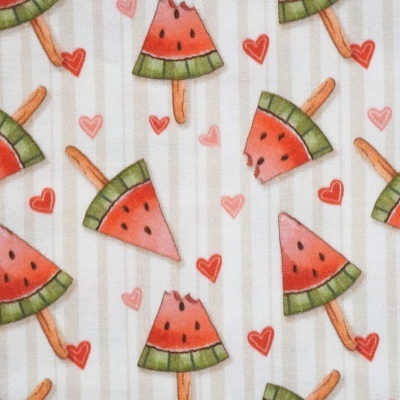 Tecido Fuxicos Mini Melancias Pic Nic 150cm