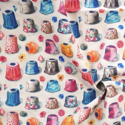 Tecido Costura Dedais 150cm