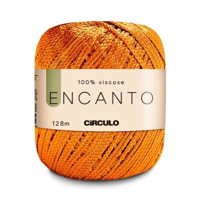 Fio Encanto Aluminio Cor 4131 100gr Cheddar