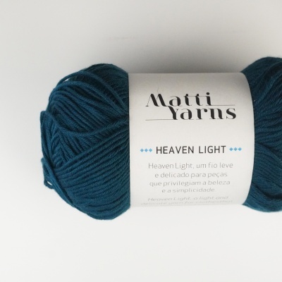 Matti Yarns- Fio Heaven Light 50gr Cor Verde