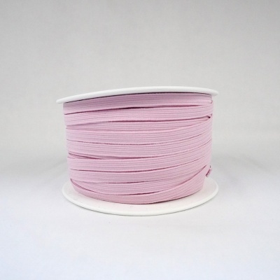 FG - Elástico Achatado 5mm Rosa Bebe