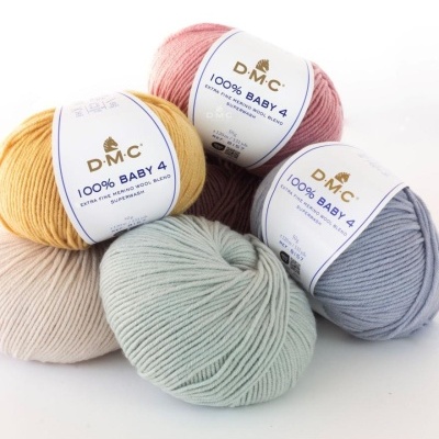 Dmc- Lã Bebé Baby 4