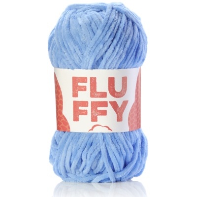 Limol-Fio Amigurumi Fluffy Azul Claro 100gr