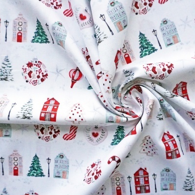 Tecido DT Br Ruas de Natal 150cm