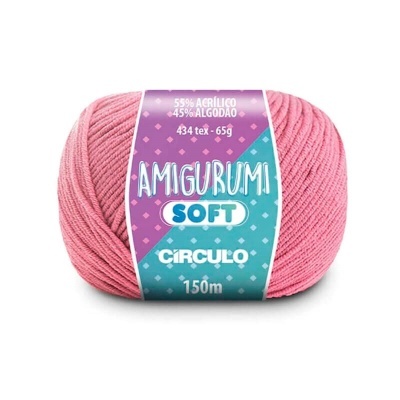 Circulo- Fio Amigurumi Soft 65gr Cor 3087