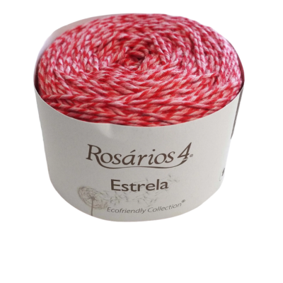 Rosários 4- Estrela Cor Vermelho