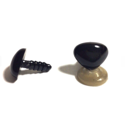 Nariz Boneco Preto 25mm