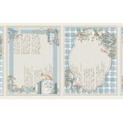 Painel Fuxicos Individual Mesa Chic Azul