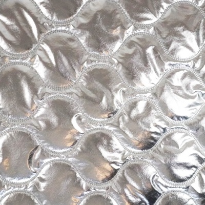 Tecido Acolchoado Prata 140CM