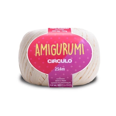 Circulo- Fio Amigurumi 125gr Cor 8176