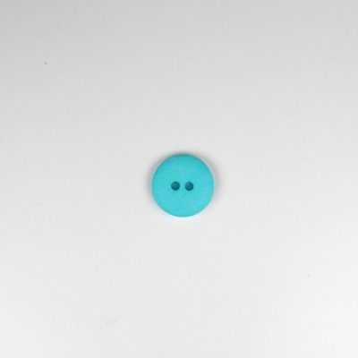 Botão Mate Turquesa 15mm