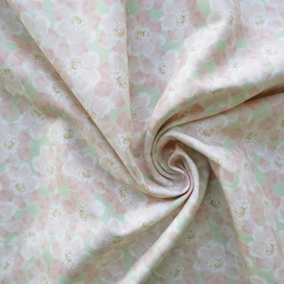 Tecido WindHam Flores tons pasteis 110cm